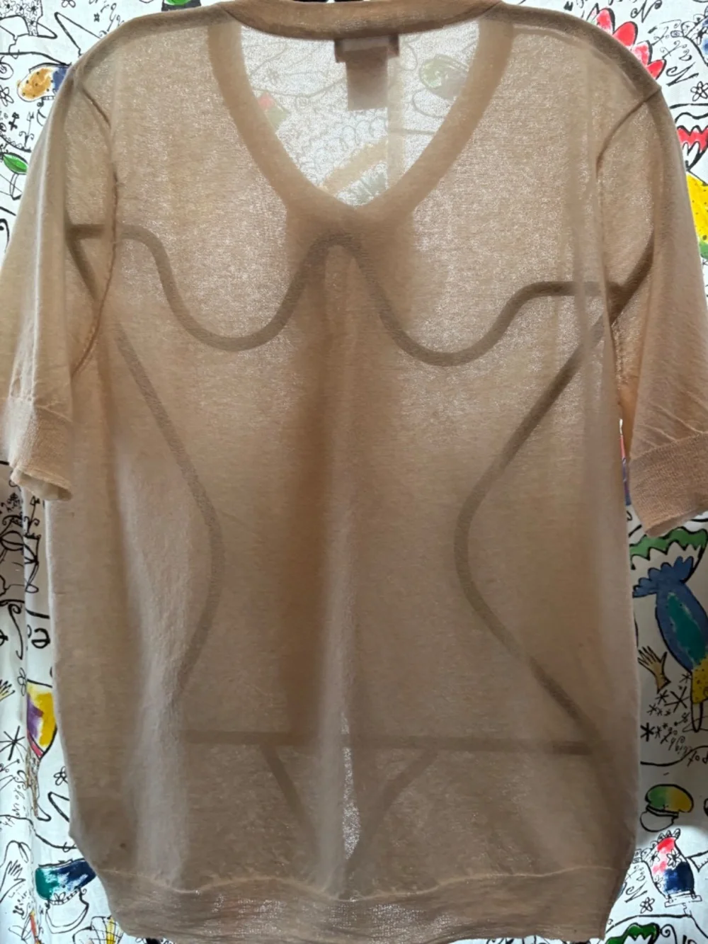 Joe Fresh Ruffled Front Summer Cardigan - Picture 4 of 4